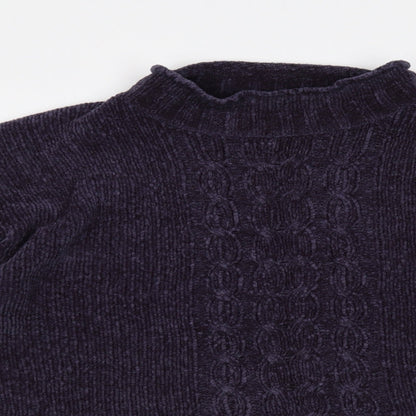 Enrico Leoni Womens Blue   Pullover Jumper Size L
