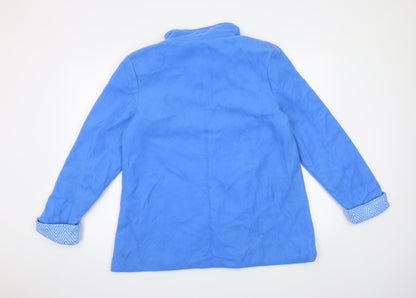Womens UK Size M Anne De Lancay Blue Jacket