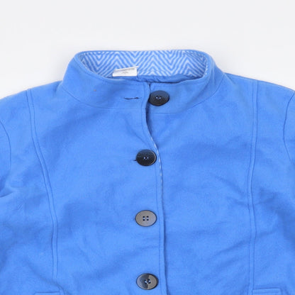 Womens UK Size M Anne De Lancay Blue Jacket