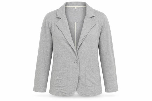 Womens UK Size 8 Denim & Co. Grey Jacket