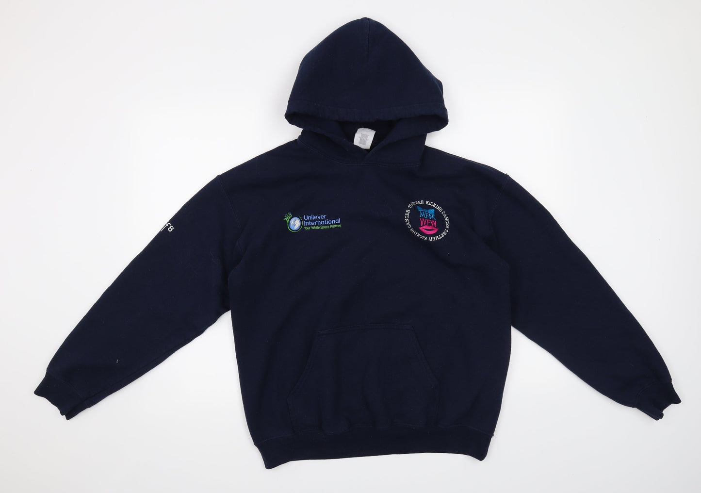 Gildan Womens Blue   Pullover Hoodie Size M