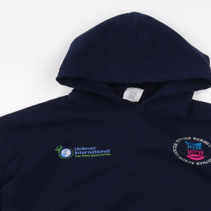 Gildan Womens Blue   Pullover Hoodie Size M