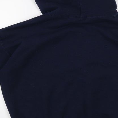 Gildan Womens Blue   Pullover Hoodie Size M