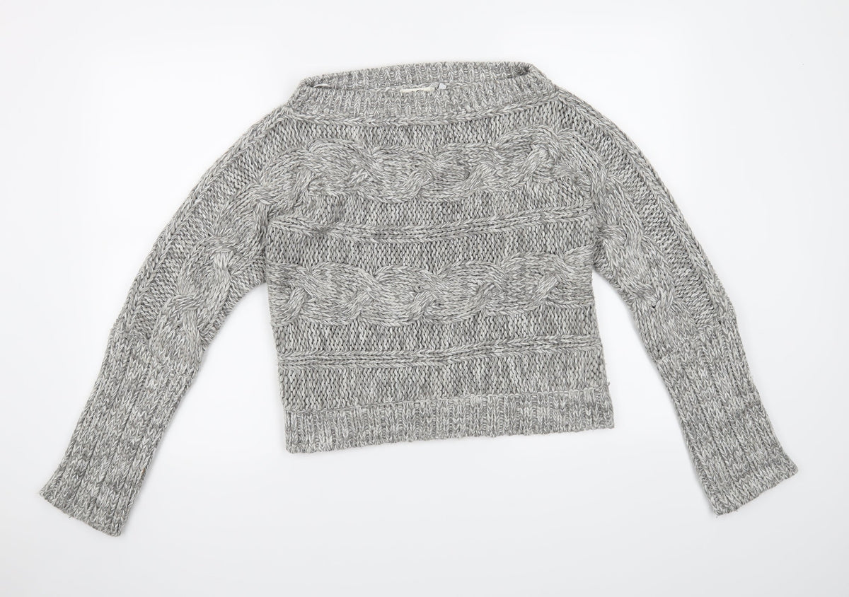 MK Womens Grey   Pullover Jumper Size 12