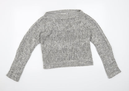 MK Womens Grey   Pullover Jumper Size 12
