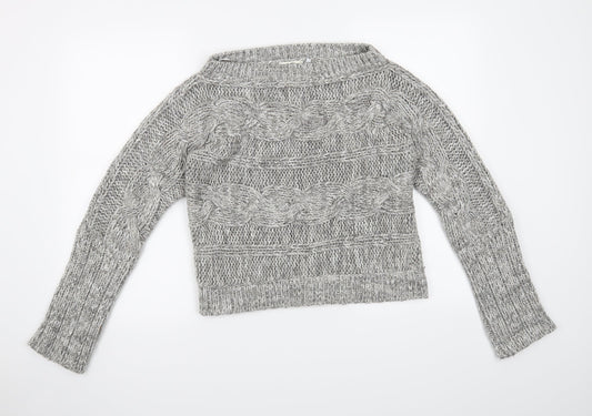 MK Womens Grey   Pullover Jumper Size 12
