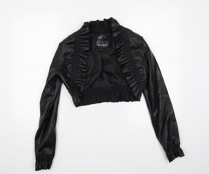 Womens UK Size S QED London Black Jacket