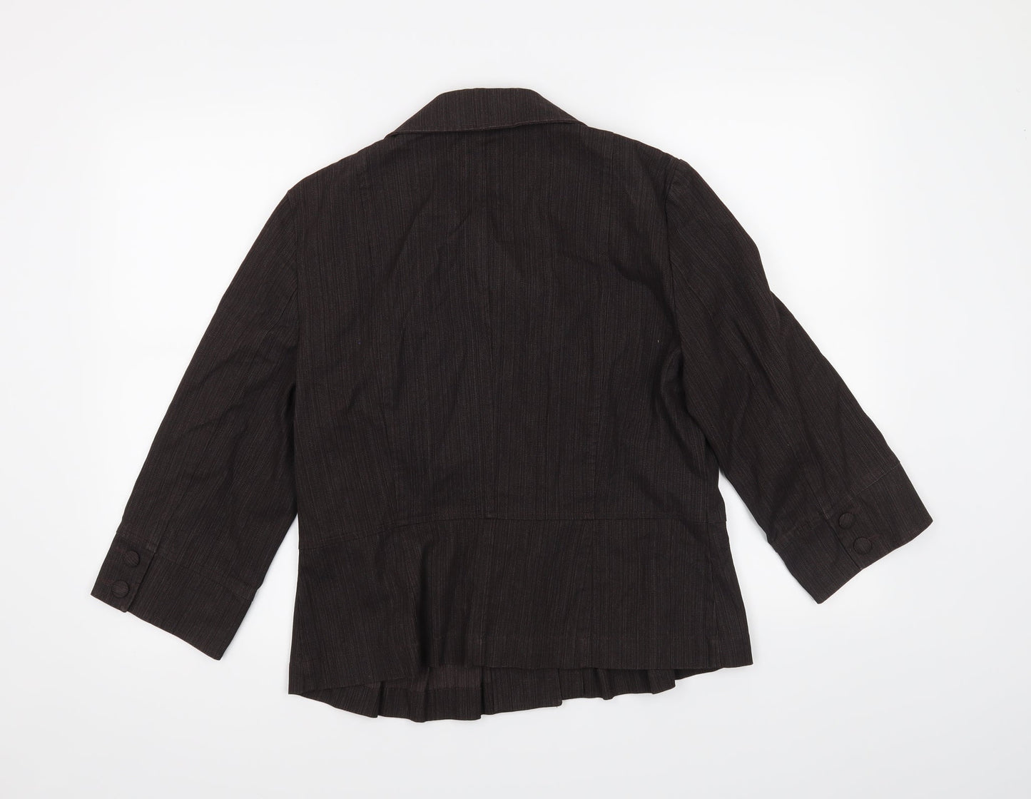Womens UK Size 14 Per Una Brown Jacket
