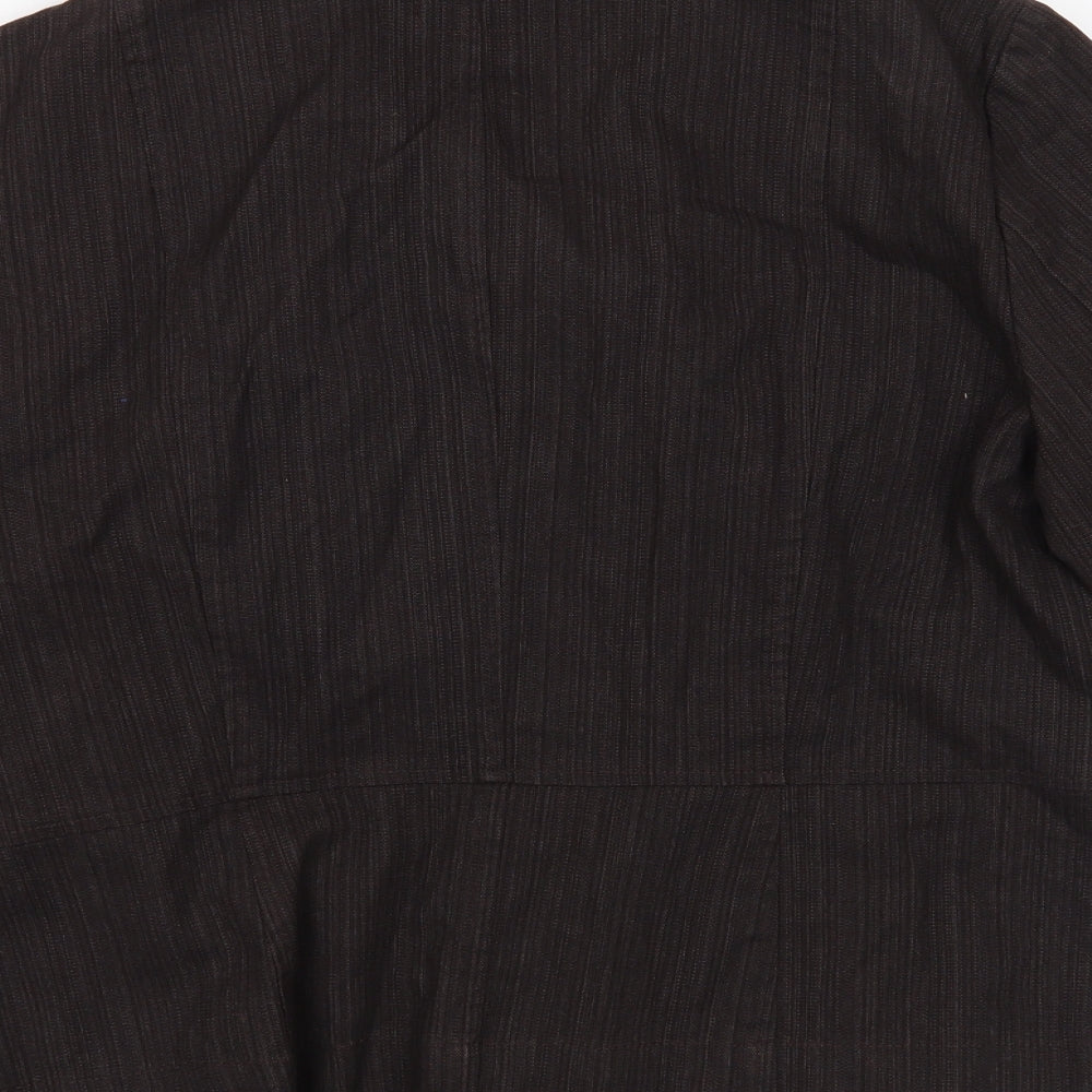 Womens UK Size 14 Per Una Brown Jacket