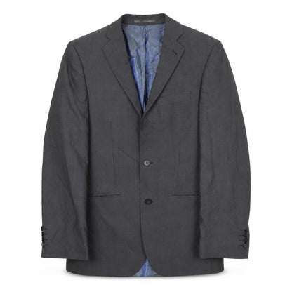 Mens UK Size L Preworn Regular Grey Suit Jacket
