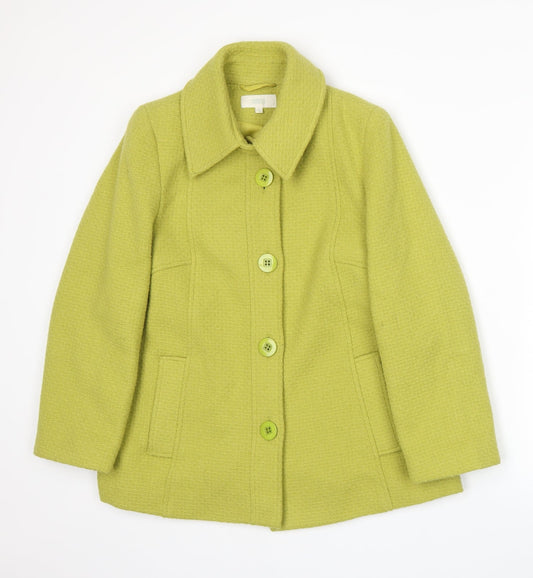Womens UK Size 10 Marks and Spencer Green Jacket