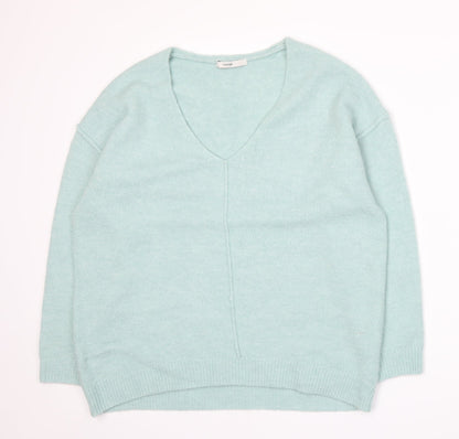 George Mens Blue  Knit Pullover Jumper Size M