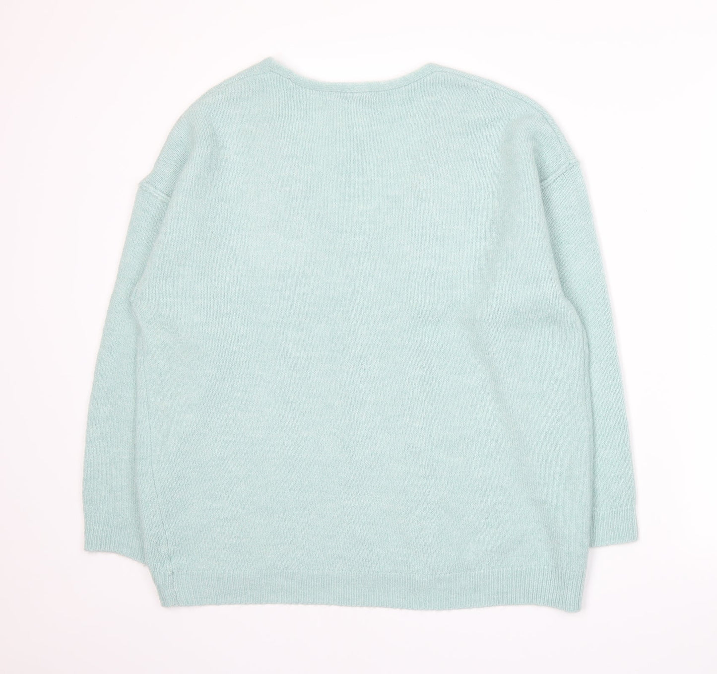 George Mens Blue  Knit Pullover Jumper Size M