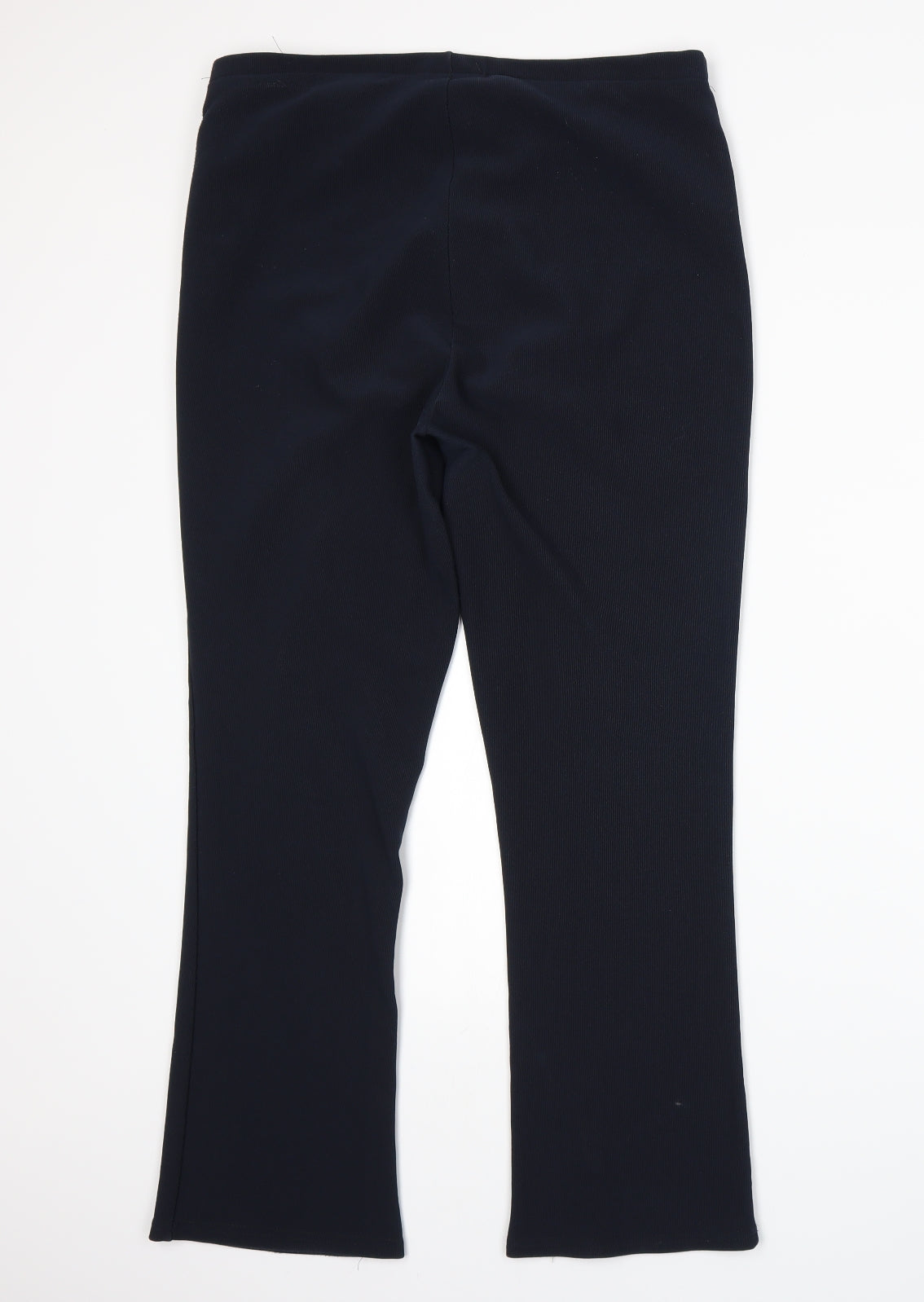 Womens UK Size 14 Preworn Regular Fit Sweatpants Blue Trousers