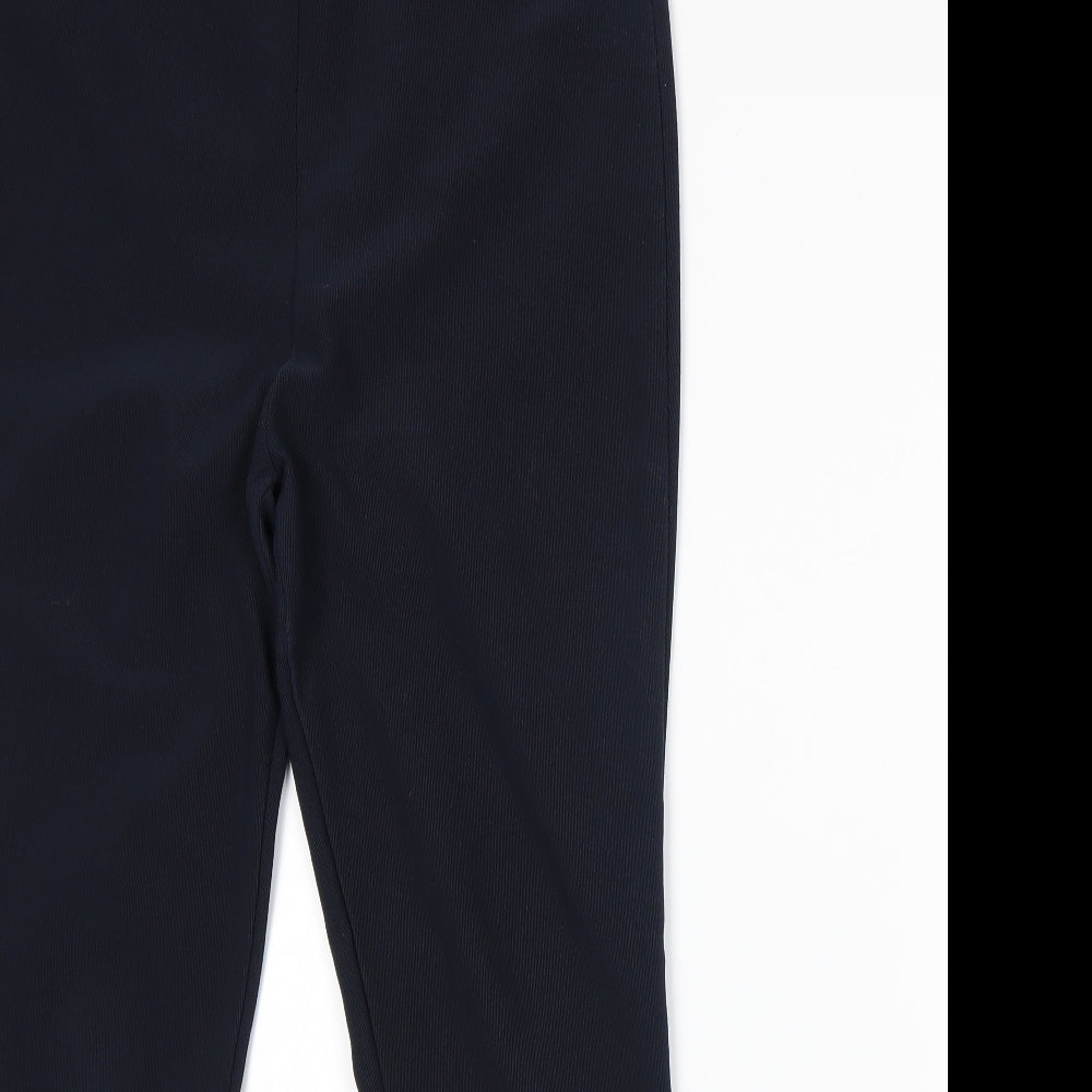 Womens UK Size 14 Preworn Regular Fit Sweatpants Blue Trousers