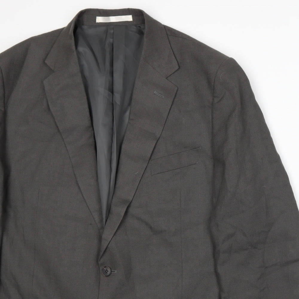 Mens UK Size XL Marks and Spencer Regular Grey Suit Jacket