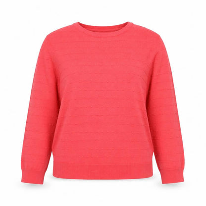 Mudflower Womens Pink  Knit Pullover Jumper Size S