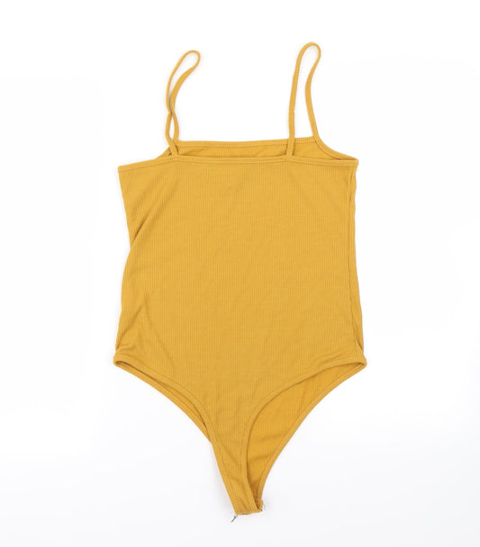 Pretty little thing Womens Beige   Bodysuit One-Piece Size 12