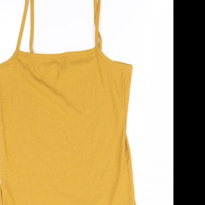 Pretty little thing Womens Beige   Bodysuit One-Piece Size 12