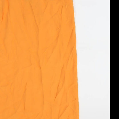 Topshop Womens Orange   Mini  Size 8