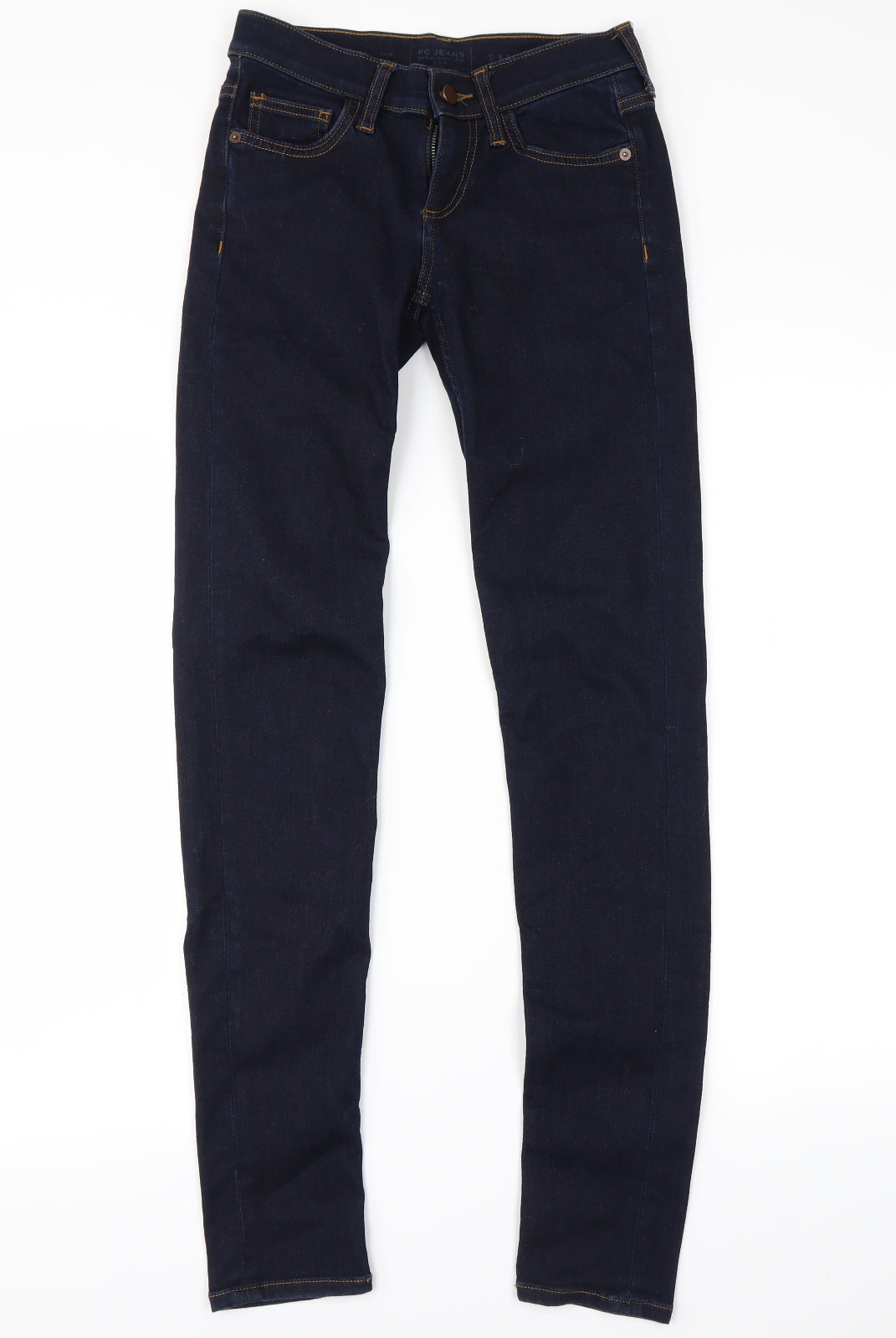 FC Jeans Womens Blue  Denim Skinny Jeans Size 4 L30 in