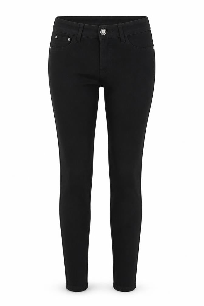 Womens UK Size 6 Miss Anna Regular Fit Skinny Black Jeans