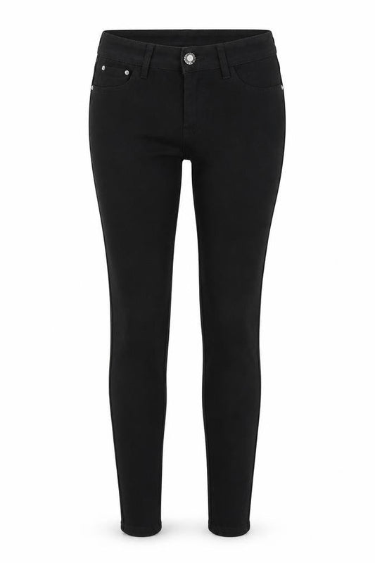 Womens UK Size 6 Miss Anna Regular Fit Skinny Black Jeans