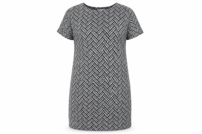H&M Womens Multicoloured Geometric  Mini  Size 10