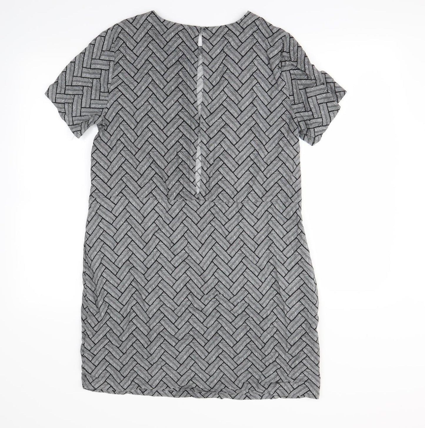 H&M Womens Multicoloured Geometric  Mini  Size 10