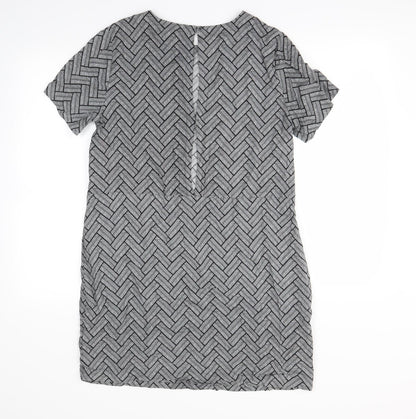 H&M Womens Multicoloured Geometric  Mini  Size 10