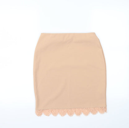 Missguided Womens Pink   Mini Skirt Size 10