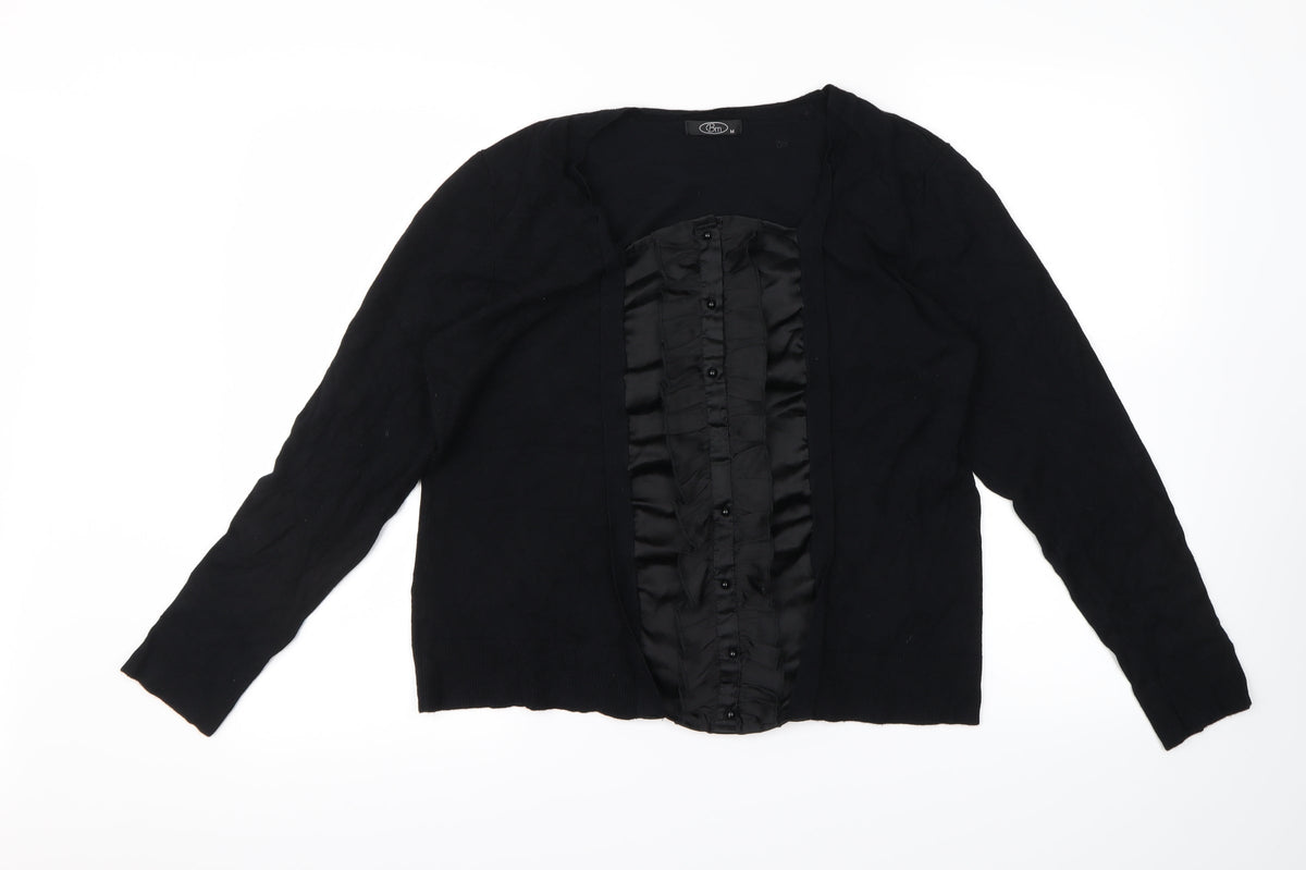 Bonmarché Womens Black   Pullover Sweatshirt Size M