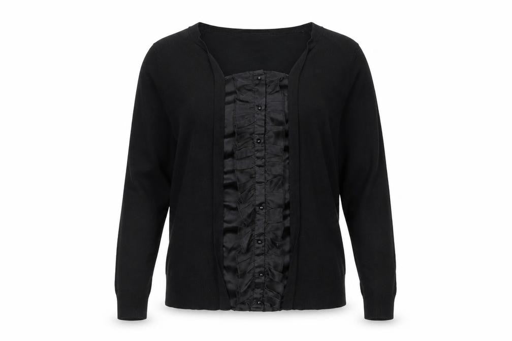 Bonmarché Womens Black   Pullover Sweatshirt Size M