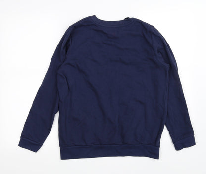 Avenue Womens Blue   Pullover Jumper Size M