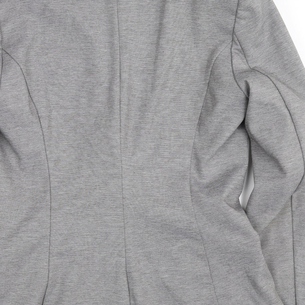 Womens UK Size 36 H&M Regular Grey Blazer