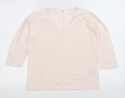 clothes Womens Pink   Pullover Jumper Size L