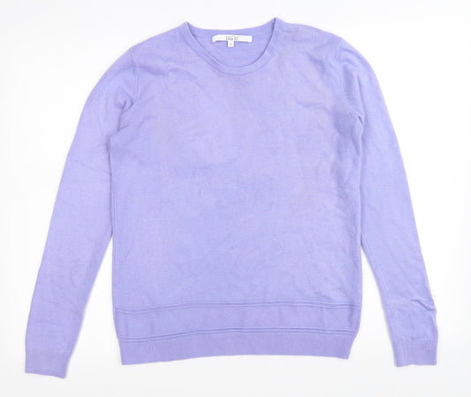 Vida Vi Womens Purple   Pullover Jumper Size S