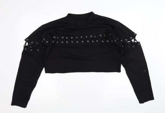 PARISIAN Womens Black   Pullover Jumper Size 10