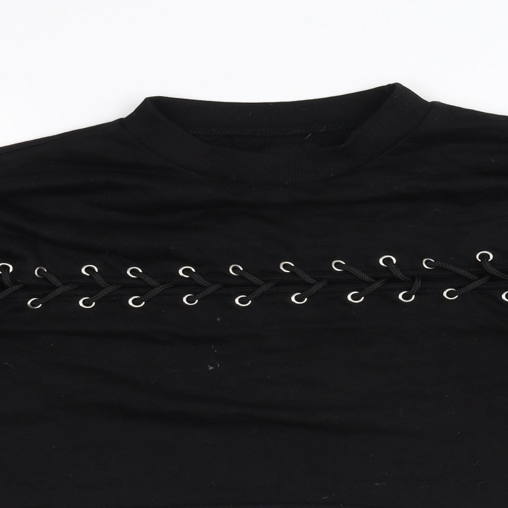 Parisian Womens Black   Pullover Jumper Size 10