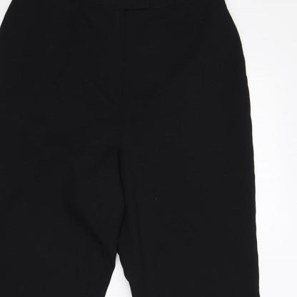 Womens UK Size 10 Dorothy Perkins Regular Fit  Black Trousers