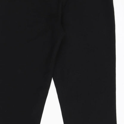 Womens UK Size 10 Dorothy Perkins Regular Fit  Black Trousers
