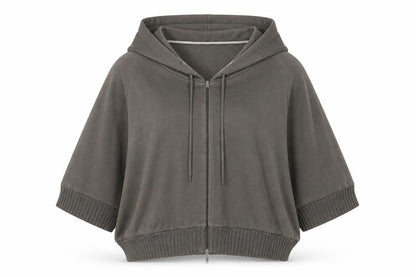 Reset Womens Brown   Cape Hoodie Size 40