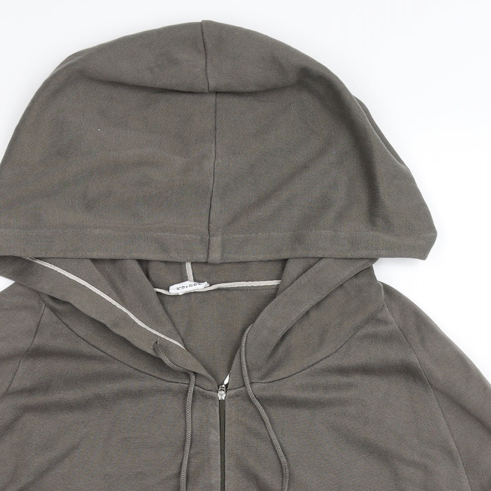 Reset Womens Brown   Cape Hoodie Size 40