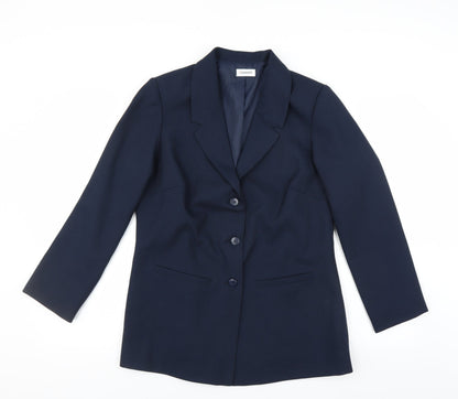Damart Womens Blue   Jacket Suit Jacket