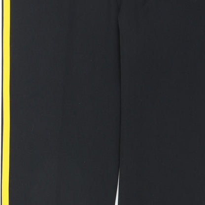 Womens UK Size 34 in Preworn Regular Fit Jogger Black Trousers