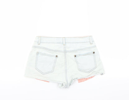 Womens UK Size 8 Yesyes Regular Fit Hot Pants Shorts