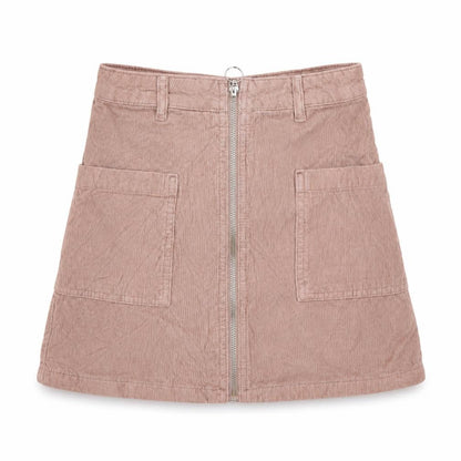 Womens UK Size 6 Topshop Mini Corduroy Skirt