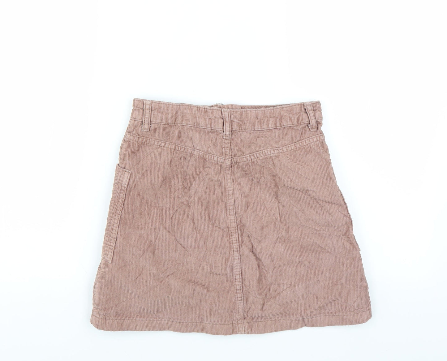 Womens UK Size 6 Topshop Mini Corduroy Skirt
