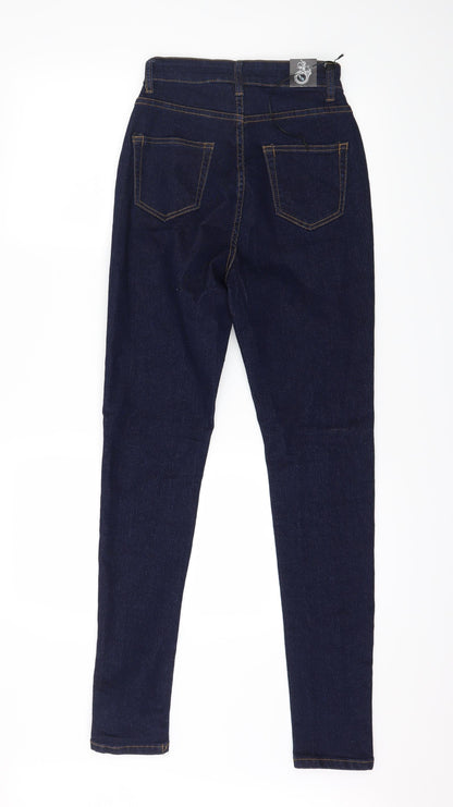 B.O.B Jeans Womens Blue  Denim Skinny Jeans Size 26 in L31 in
