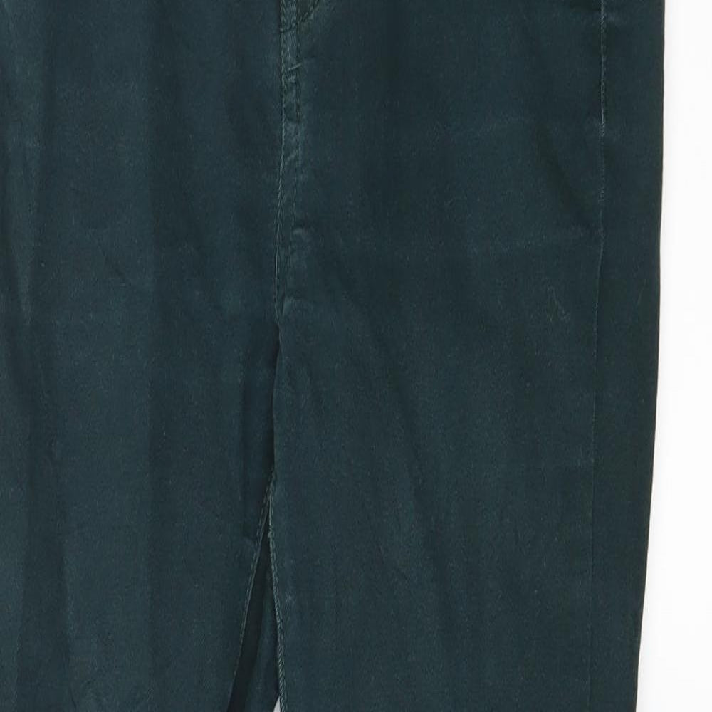 Pull&Bear Womens Green  Denim Skinny Jeans Size 6 L25 in